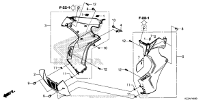  Обтекатель средняя часть