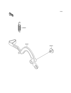  Педаль тормоза
