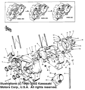  Картер двигателя