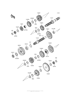 VN1700 Трансмиссия