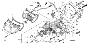 VT750C2 Фонарь