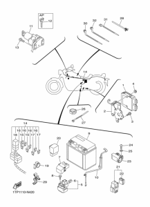XVS950C Equipo electrico