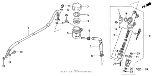 NSF100 Задний тормозной цилиндр