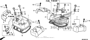 VT750C2B Крышка головки цилиндров