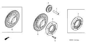  Муфта стартера