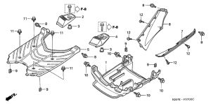 SCV100 Панель пола