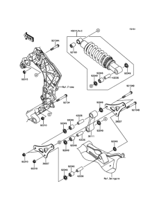 ZR1000 Подвеска  /  амортизатор