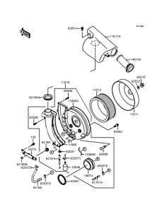 VN400 Воздушный фильтр