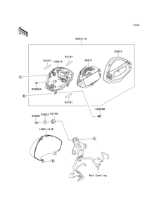 ER400 Спидометр