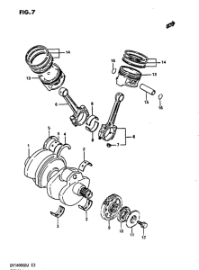 GV1400 Вал коленчатый