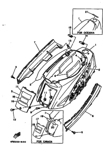 CY50 CY50H Боковая крышка