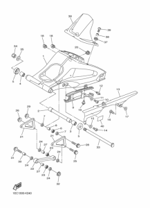FZ1-N Задний рычаг и подвеска