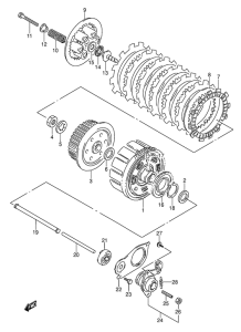 GS500 Бендикс