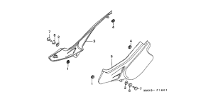 NX500 Боковая крышка