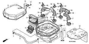 ST1300P (ABS) Воздушный фильтр
