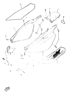 CW50RSP Боковые обтекатели