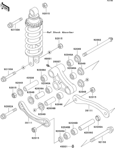 ZX600 Подвеска