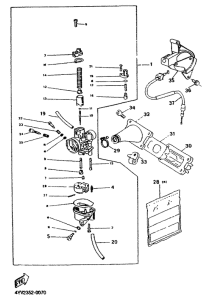 TZR50 Carburacion