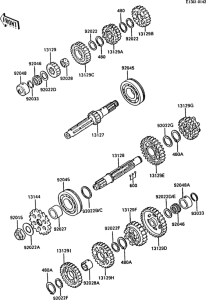 ZX900 Трансмиссия