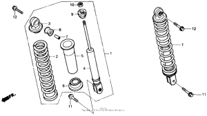 CH150D Амортизатор