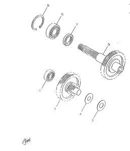 CW50RS Трансмиссия