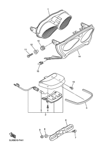 XJR1300 テ-ルライト