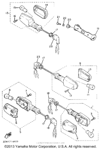 FZ600U Поворотники