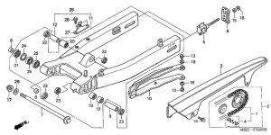 CB600F Маятник
