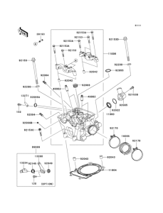  Головка цилиндров