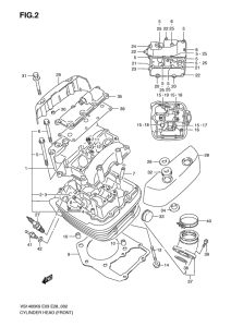 VS1400 Головка цилиндров