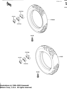 ZX600 Покрышки