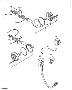 GS850 Поворотники