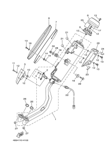 XP500A Выхлопная система
