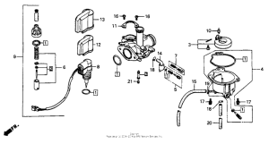 SA50 Carburetor 88-93