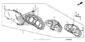 NT700V (ABS) Спидометр