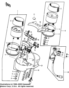  Meters / ignition switch