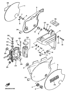 XT500 Боковые обтекатели