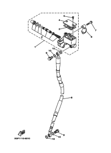  Передний тормозной цилиндр