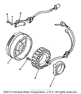 XV750B Генератор