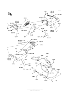 VN1700 Saddlebags (Side Bag Bracket)