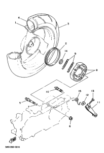 CY50 Переднее колесо