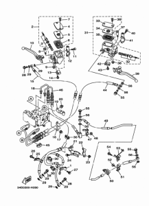 YP400A Главный тормозной цилиндр