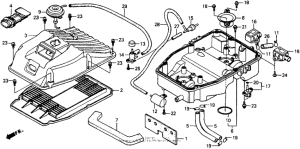 RVF750 Воздушный фильтр