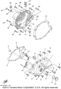 TW200 Боковые крышки