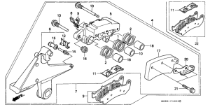  Задний суппорт
