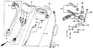 XL250S Speedometer 81