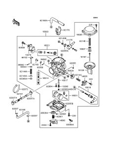 VN800 Карбюратор