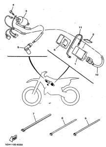 YZ125L Электрика 1