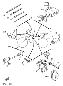 WR200R Электрика 1