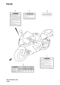 GSX-R750 Наклейки